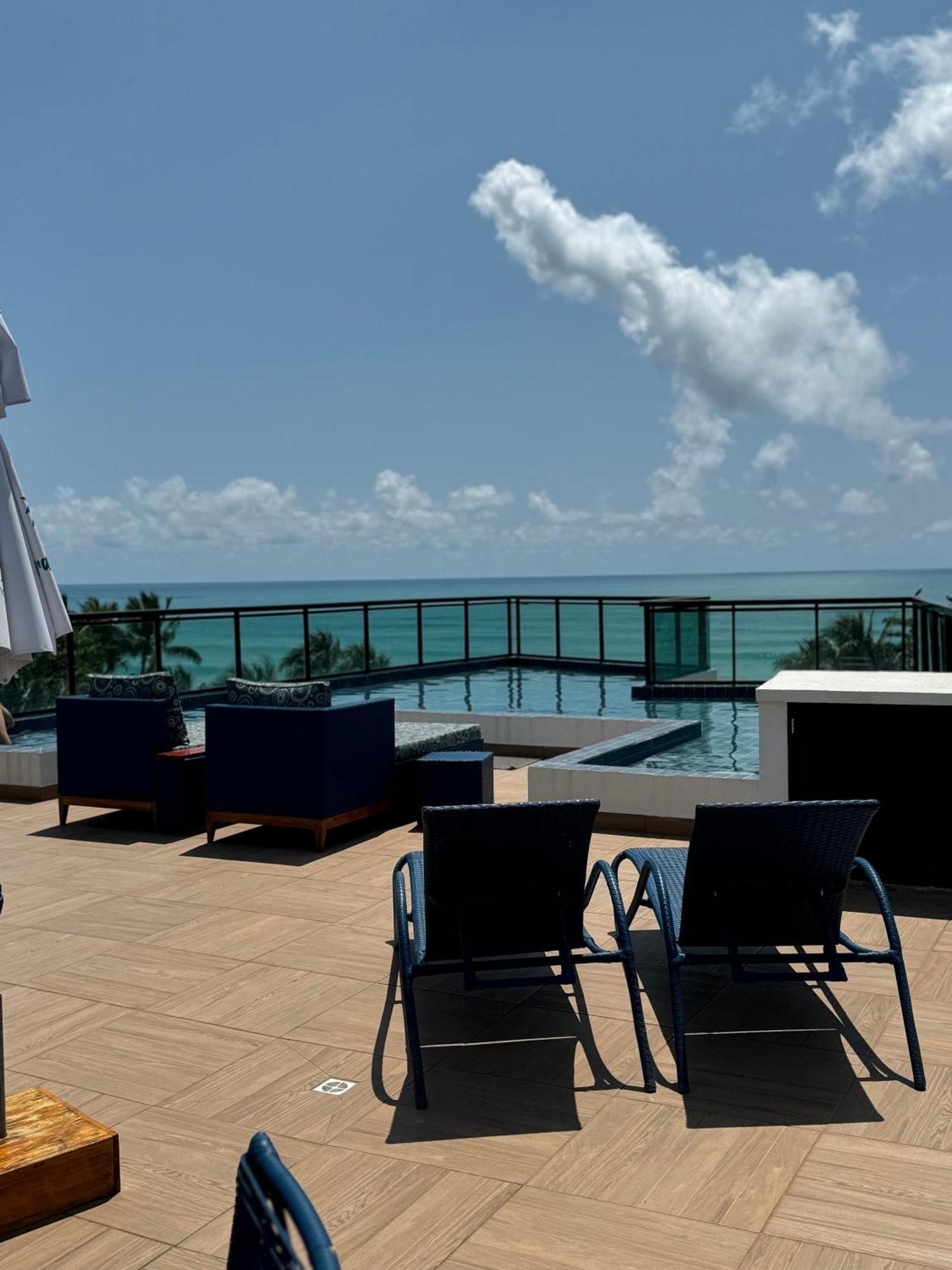 Апартаменты Flat Beira Mar Maracaipe- Порту-де-Галиньяш Экстерьер фото
