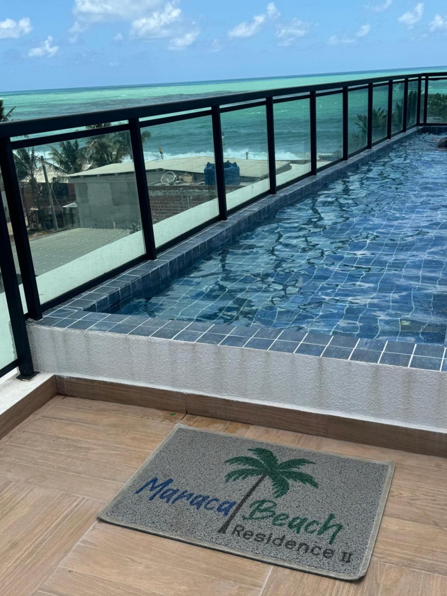 Апартаменты Flat Beira Mar Maracaipe- Порту-де-Галиньяш Экстерьер фото